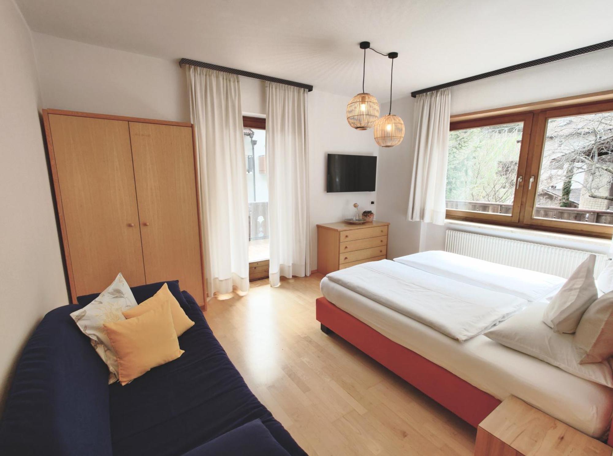 Studio-Apartment mit 1 Doppelbett